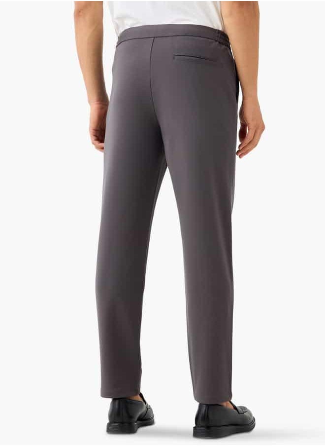 Iconic Regular Fit Trousers with Pockets