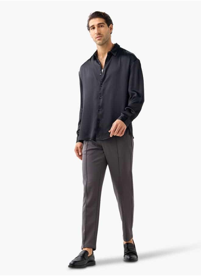Iconic Regular Fit Trousers with Pockets