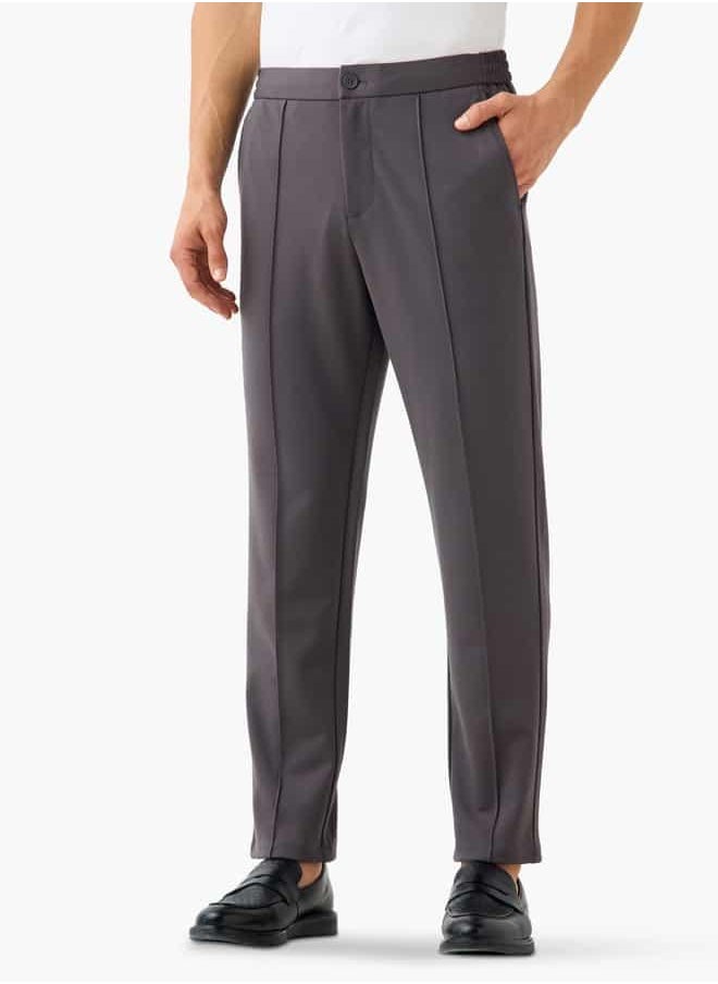 Iconic Regular Fit Trousers with Pockets
