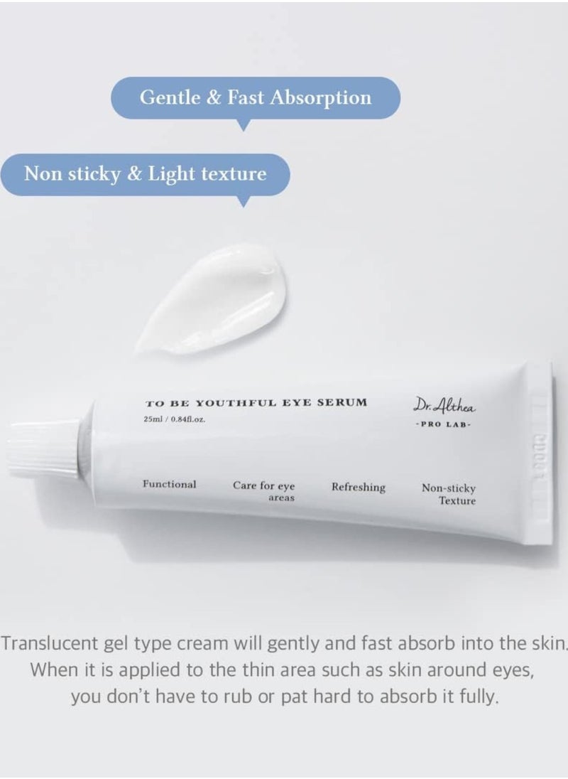 Dr. Althea Skincare Set – 345 Relief Cream, 147 Barrier Cream & To Be Youthful Eye Serum – Hydrating & Barrier Repair Trio for Healthy, Radiant Skin