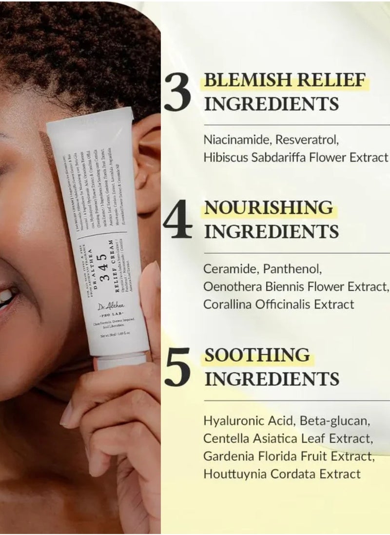 Dr. Althea Skincare Set – 345 Relief Cream, 147 Barrier Cream & To Be Youthful Eye Serum – Hydrating & Barrier Repair Trio for Healthy, Radiant Skin