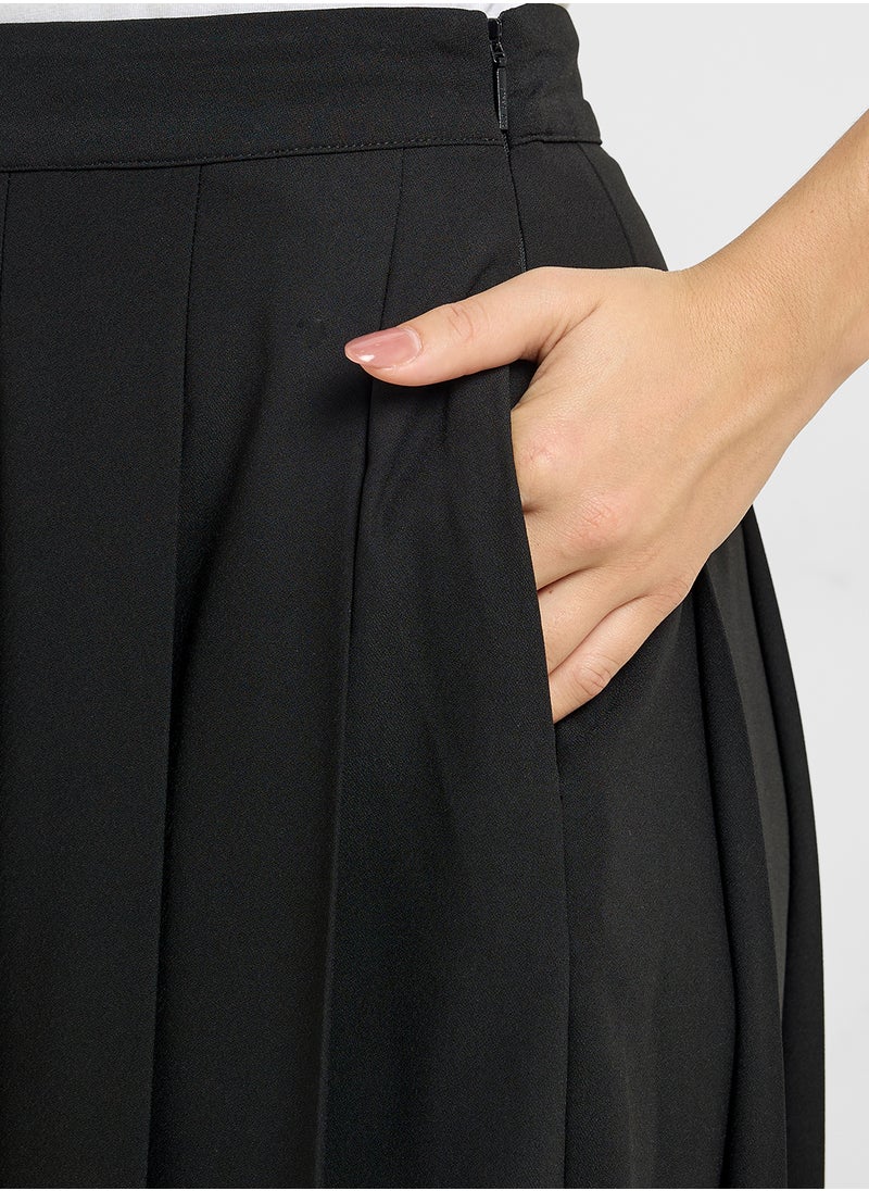 Wide Leg High Waist Pants