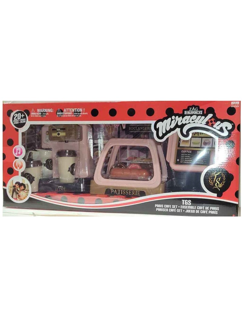 Miraculous PARIS CAFÉ SET