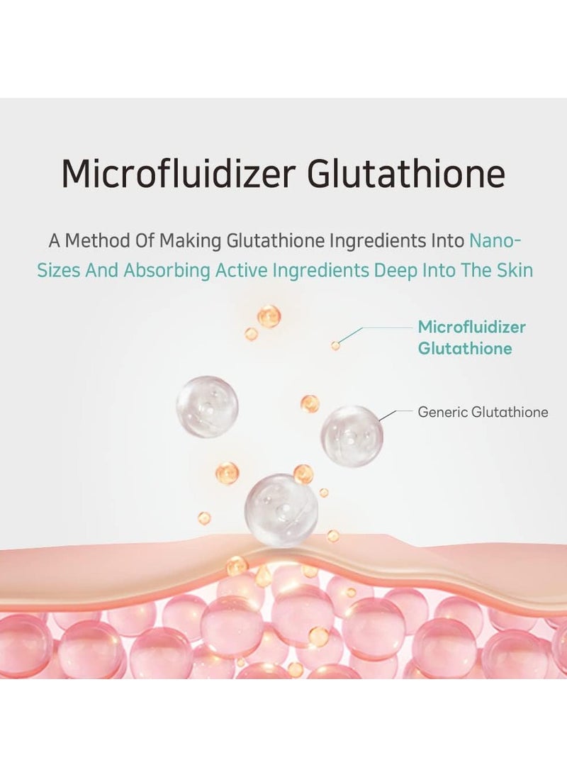 APLB Glutathione Niacinamide Ampoule Serum | LIPO GLUTA NIAC CEN™ 31.3% 1.35 FL.OZ/Korean Skincare, Long lasting moisturizing, Improve skin elasticity