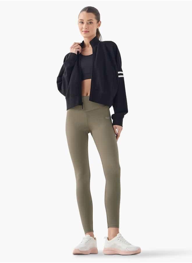 Kappa Logo Detail Leggings with Elasticated Waistband