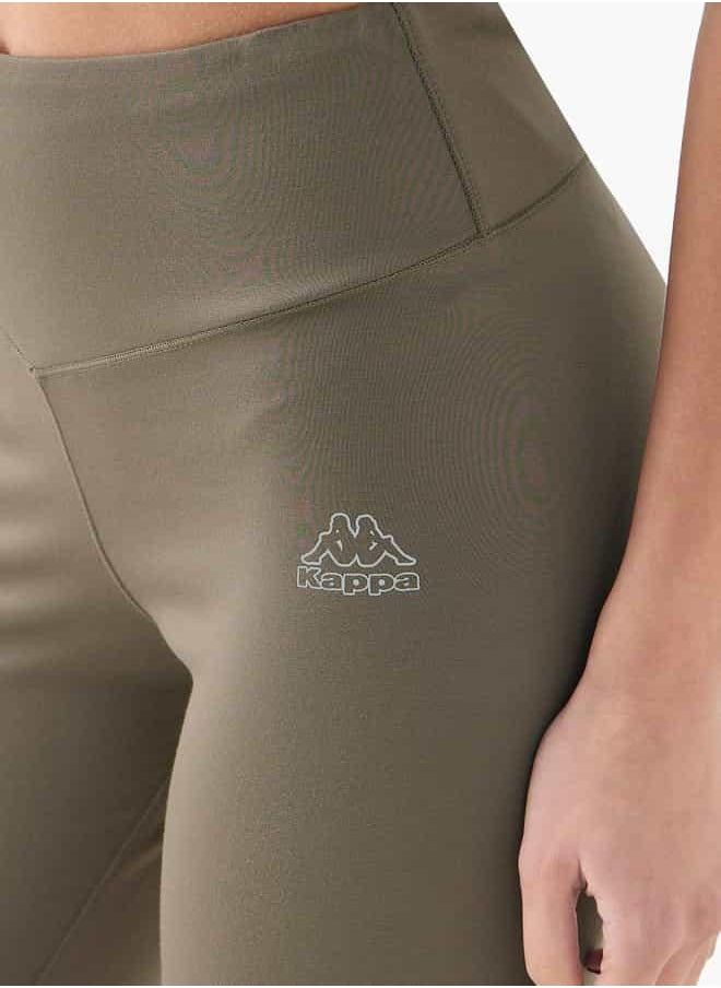 Kappa Logo Detail Leggings with Elasticated Waistband