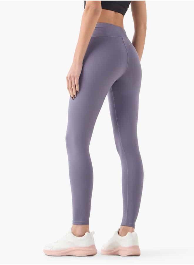 Kappa Logo Detail Leggings with Elasticated Waistband