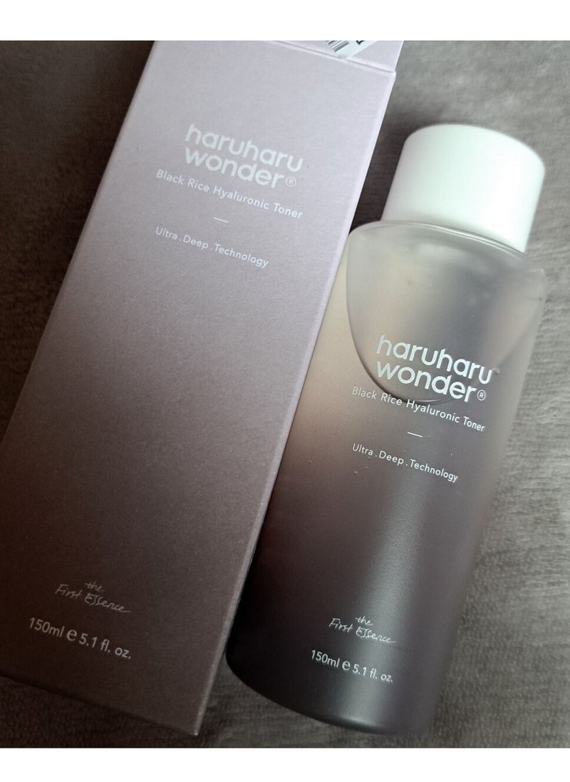 haruharu Wonder Black Rice Hyaluronic Toner, 5.1 Fl Oz