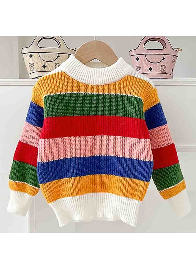 Multi Striped cardigan Sweater for Kids