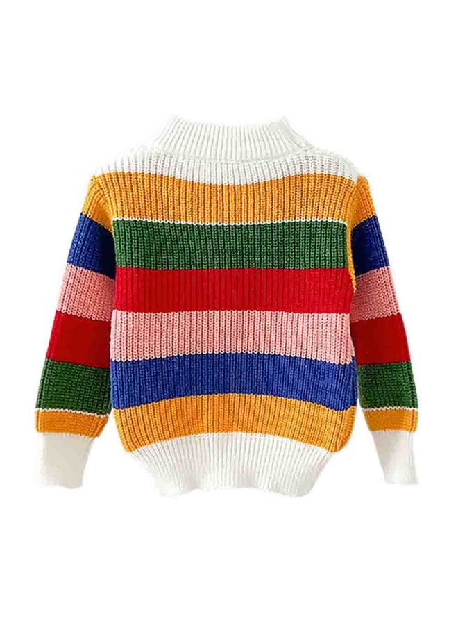 Multi Striped cardigan Sweater for Kids