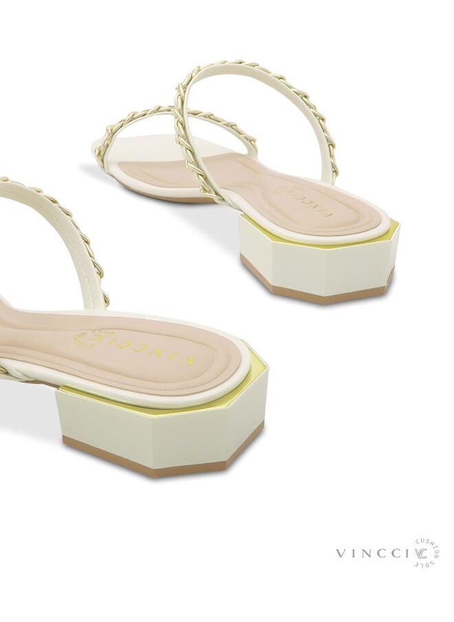 Multi Strap Low Heel Sandals