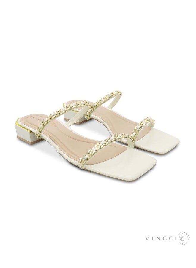 Multi Strap Low Heel Sandals