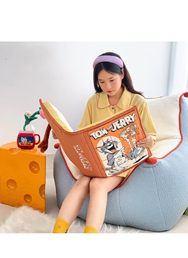 Tom And Jerry Classic Comic Book Pillow 3D Cushion Seat Cushion