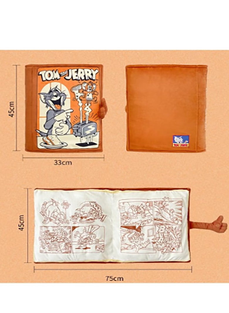 Tom And Jerry Classic Comic Book Pillow 3D Cushion Seat Cushion