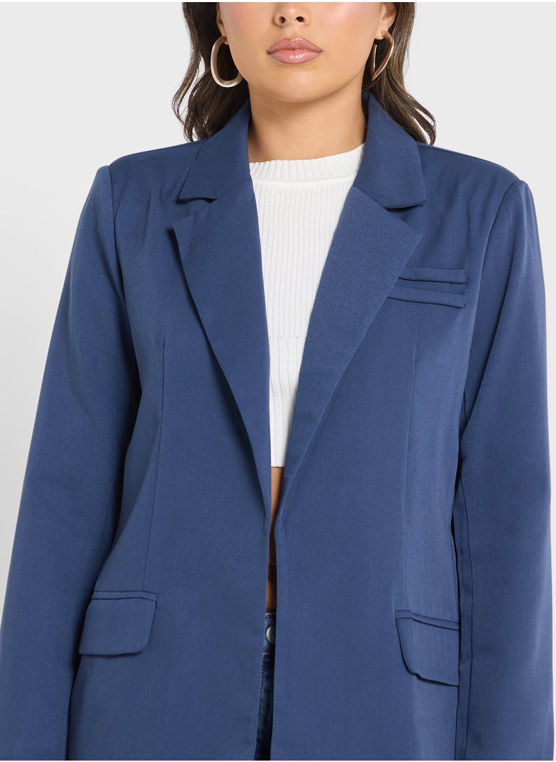 Tailored Longline Blazer