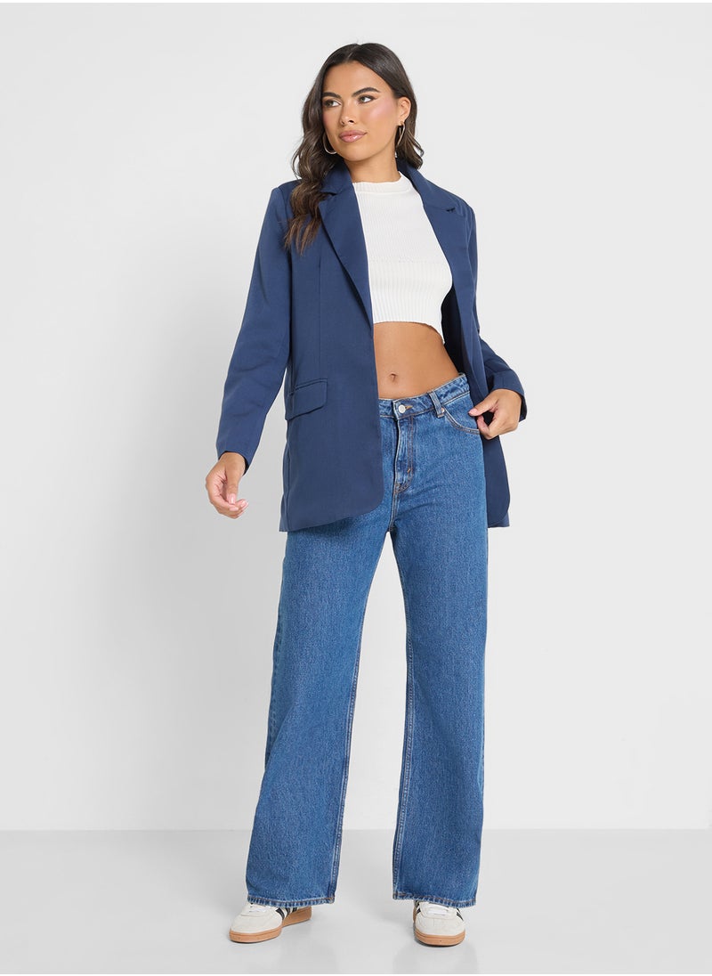Tailored Longline Blazer