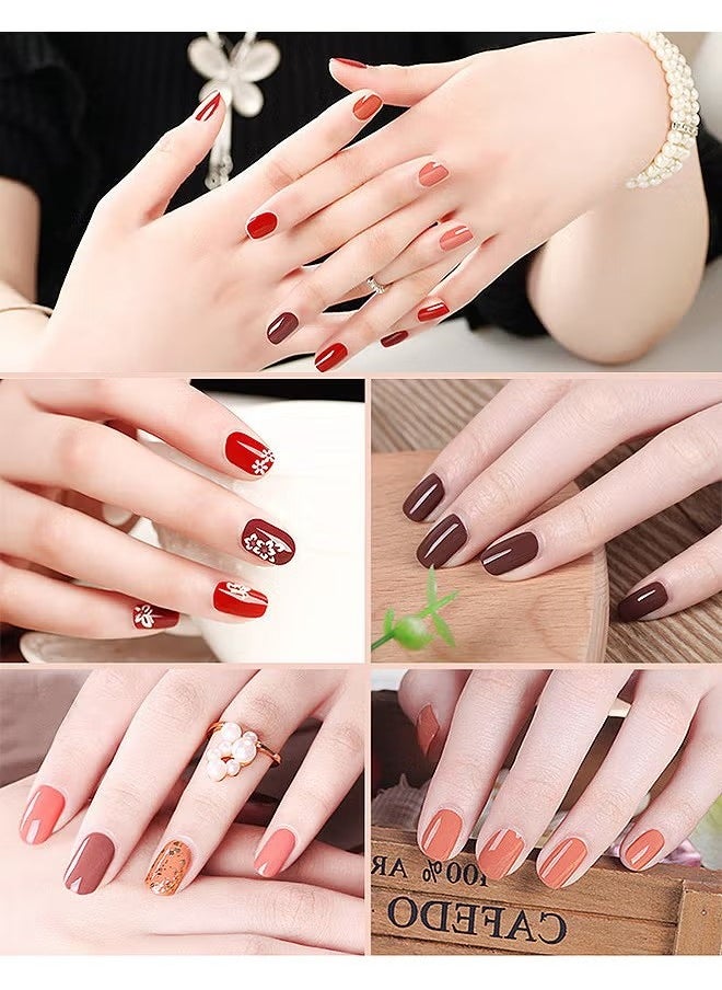 10 PCS Easy Peel Off Nail Polish Set, Non-Toxic Water Based Quick Dry Nail Polish Set Organic And All-Natural Nail Polish For Women And Girls