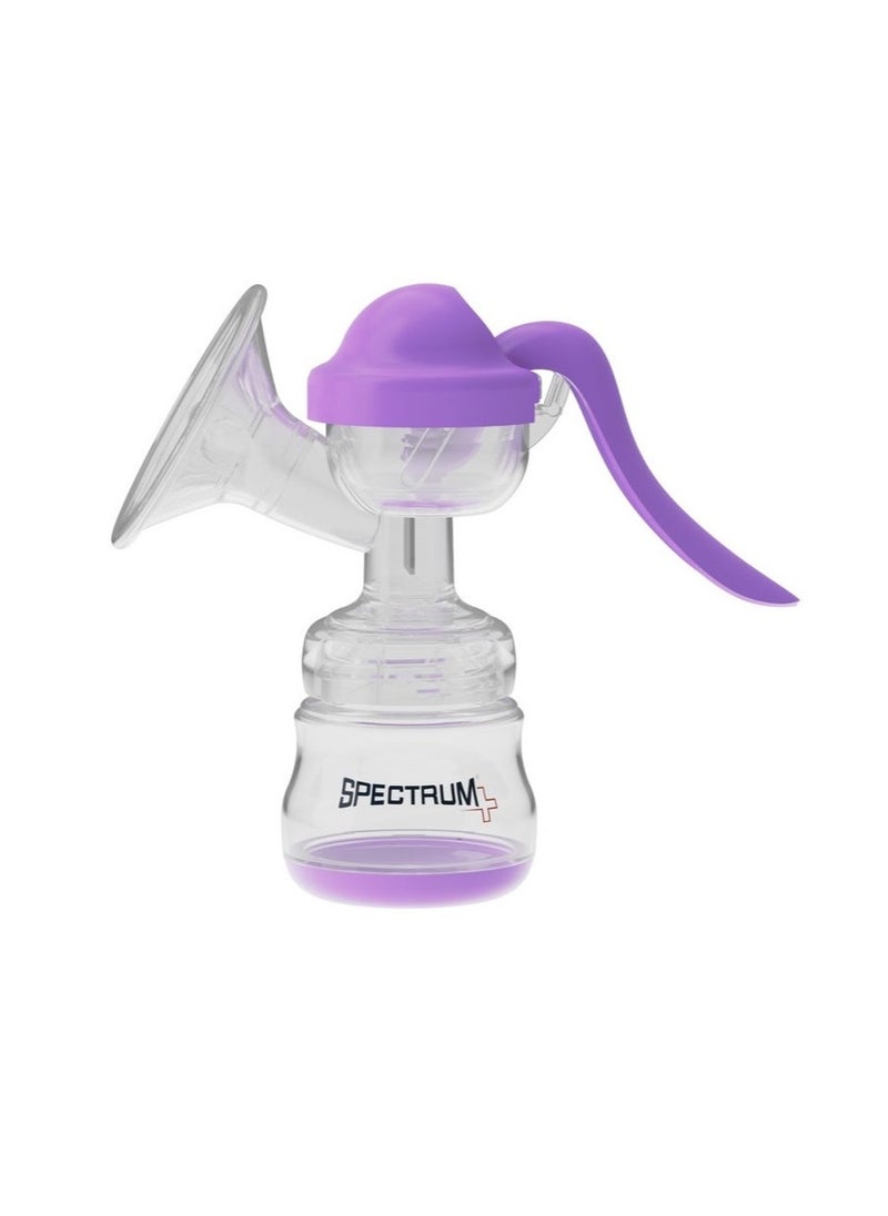 SPECTRUM Manual Breast Pump 0% BPA- Purple