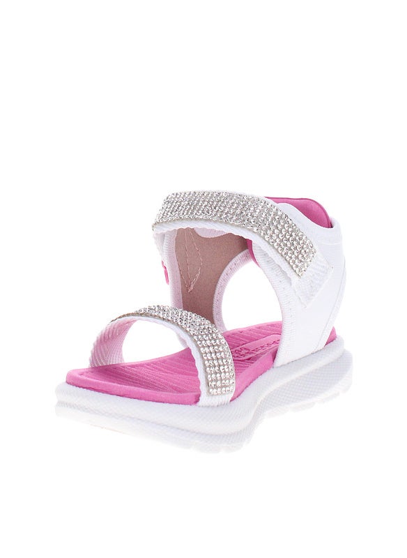 Molekinha Infant Girls Sandals With Back Strap Pink | Made In Brazil