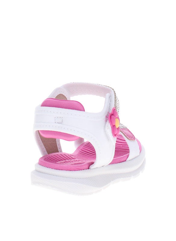Molekinha Infant Girls Sandals With Back Strap Pink | Made In Brazil
