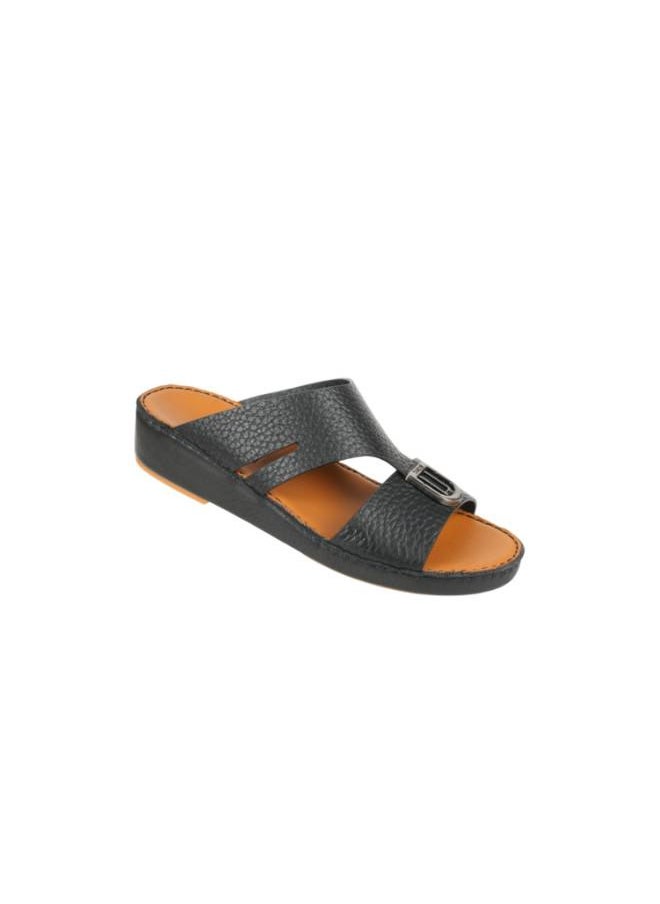 008-3726 Barjeel Uno Mens Arabic Sandals BS 39 Black