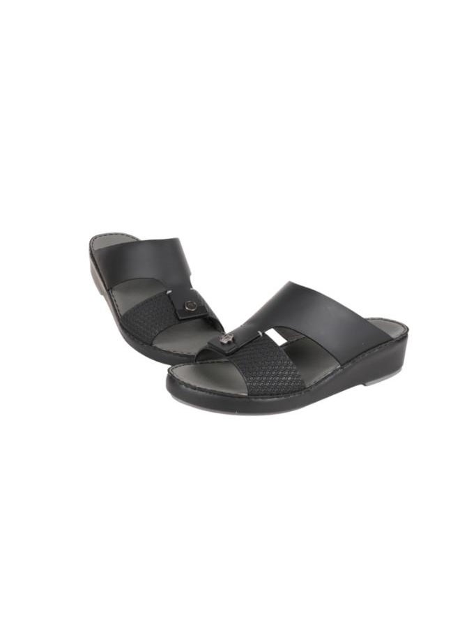 008-3714 Barjeel Uno Mens Arabic Sandals BS 35 Black