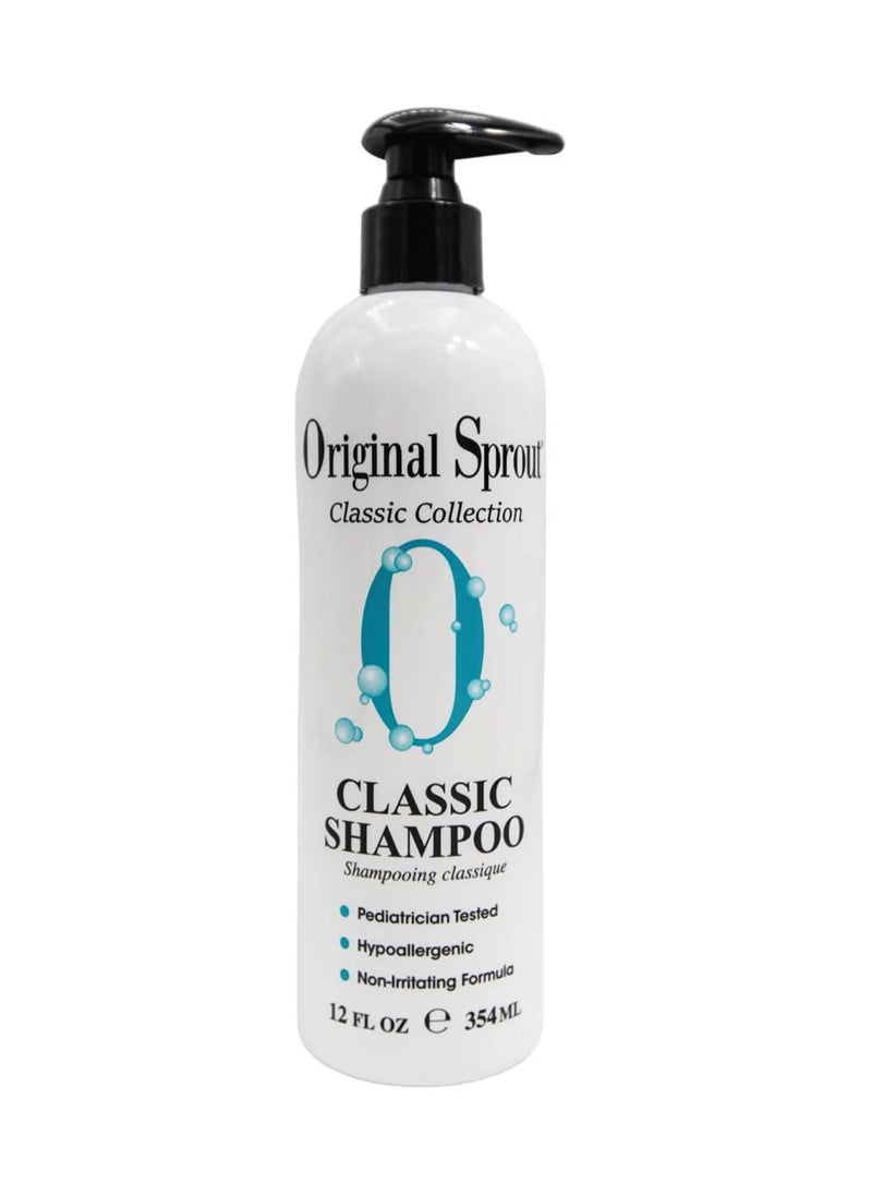 Original Sprout Classic Shampoo 354mL - Detangling Conditioning, Sulphate Free, Sun Protection