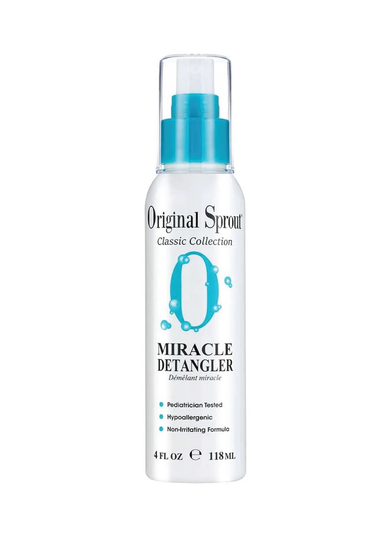 Original Sprout Miracle Detangler 118mL - Gentle pH, Anti-Frizz, Effortless Comb Leave-In Treatment for All Hair Types