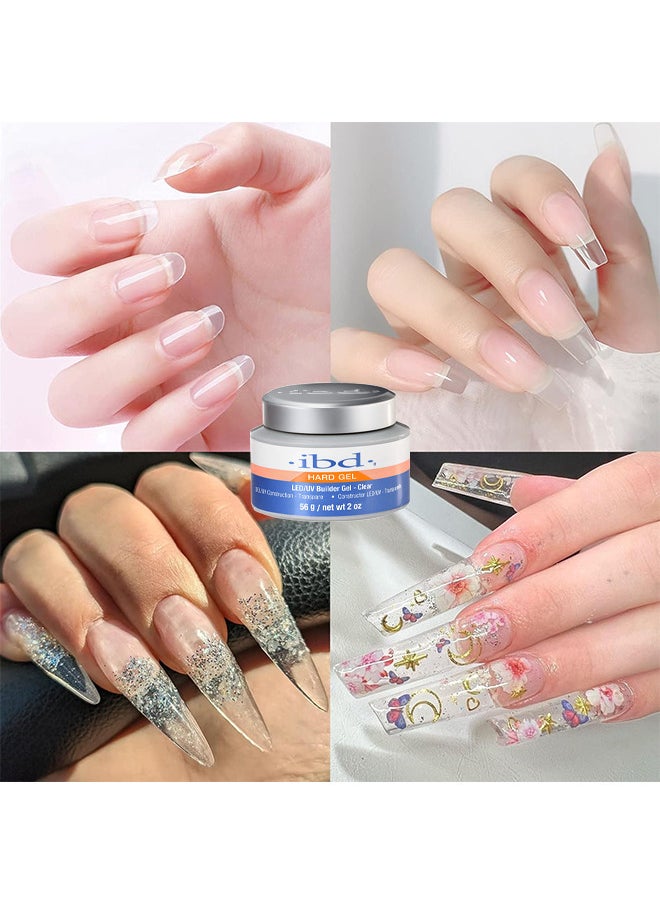 IBD LED/UV Gels Builder Gel Clear, 2 oz