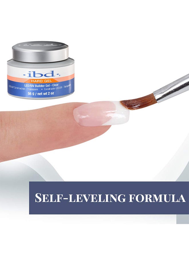 IBD LED/UV Gels Builder Gel Clear, 2 oz