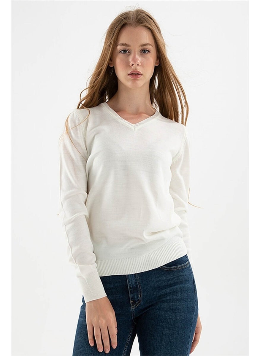Women's Sweater Ecru 23K0244K1