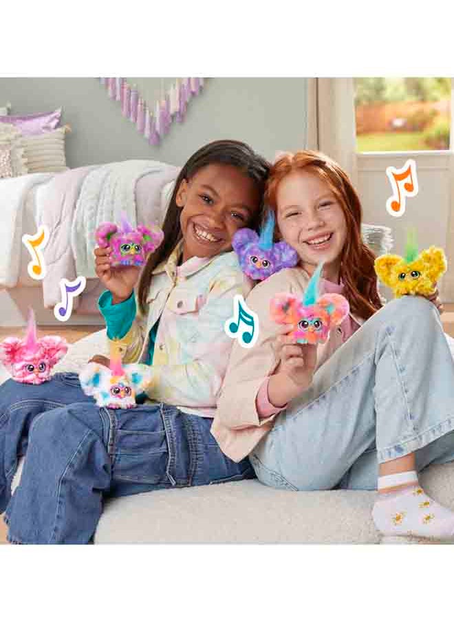 Furby Furblets Hip-Bop Pink and Purple Plush 6 Years Old
