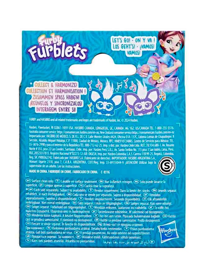 Furby Furblets Bub-Lee Plush 6 Years Old