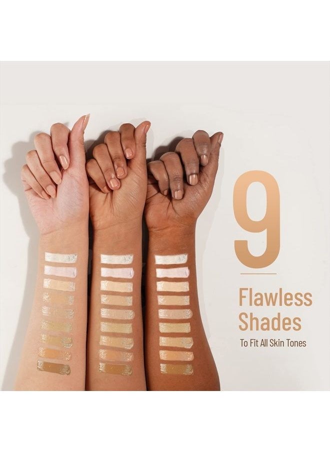 Swiss Beauty High Coverage Waterproof Base Foundation, Shades,