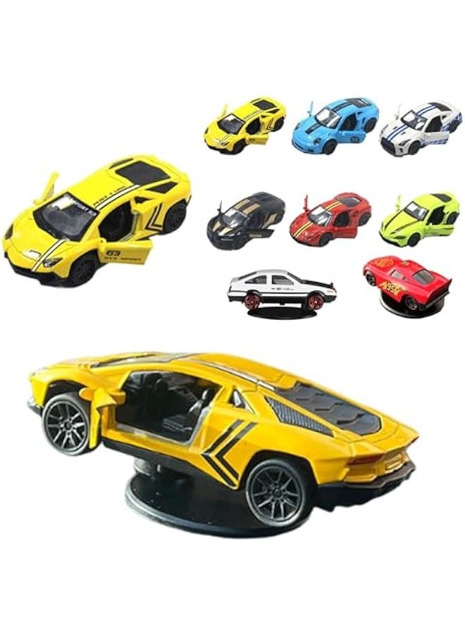 Dashboard Drift Car, Alloy Car Model Drift Tail Spin Car Ornament, Car Centre Console Dynamic Ornaments, Sports Car Drift Rotating Car Decor Auto Dashboard Decoration Car Individuality (StyleB)