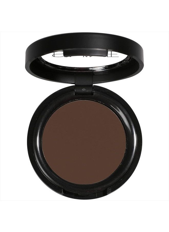 ISMINE Single Eyeshadow Powder Palette Matte Coffee, High Pigment, Longwear Single Brown Eye Makeup for Day & Night (#04)