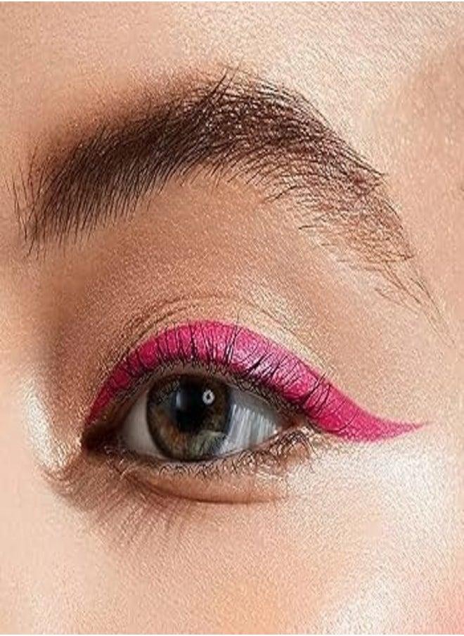 SEPHORA COLLECTION Intense Felt-Tip 12-Hour Longwear Waterproof Liquid Eyeliner – Precision, Smudge-Proof, Quick-Dry Formula –07 Candy pink, 2.8g