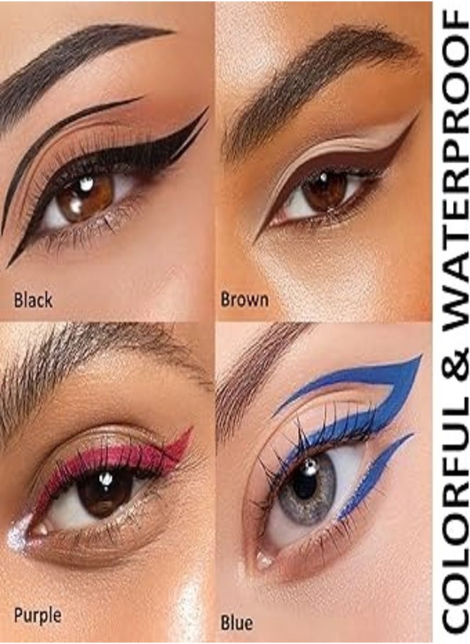 SEPHORA COLLECTION Intense Felt-Tip 12-Hour Longwear Waterproof Liquid Eyeliner – Precision, Smudge-Proof, Quick-Dry Formula –07 Candy pink, 2.8g