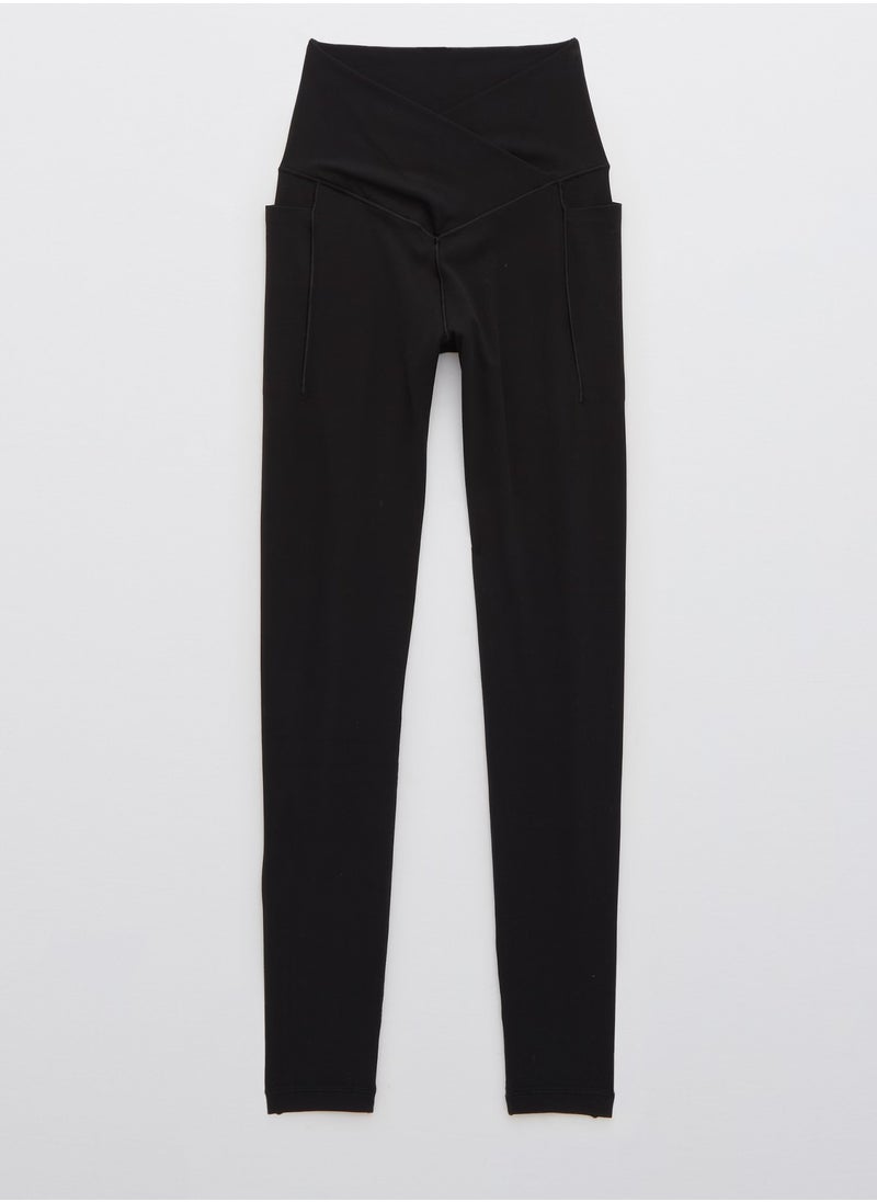 OFFLINE By Aerie Real Me Xtra Crossover High Waisted Pocket Legging