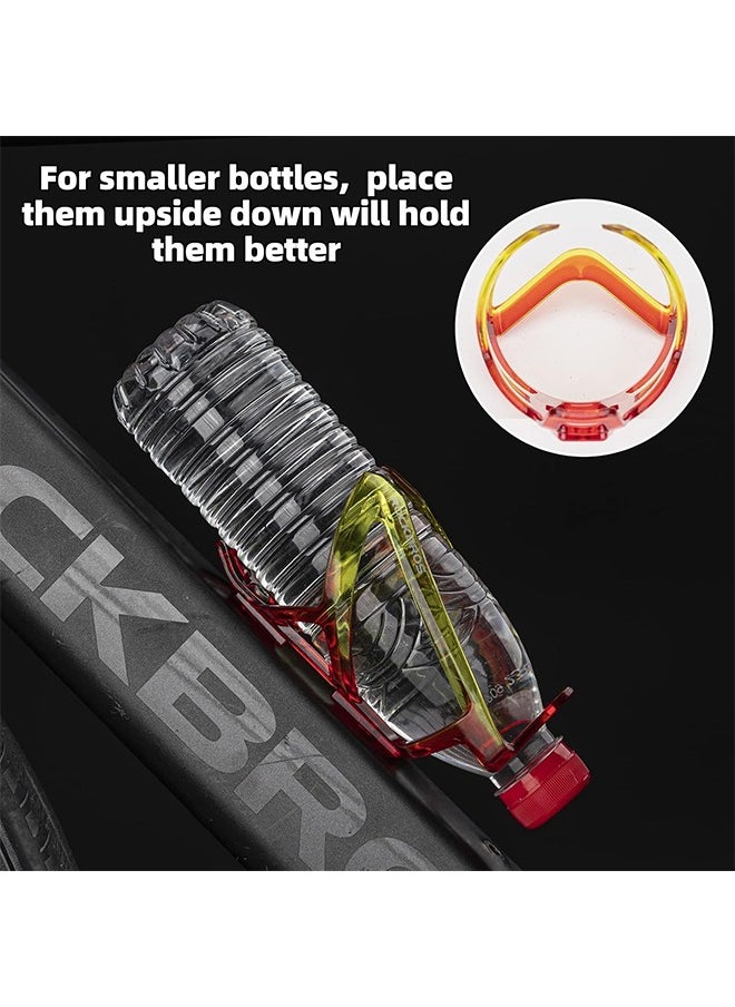 Bike Water Bottle Holder Ultra-Light Bicycle Bottle Cages With Screws Tool, Universal Bike Cup Holder Rack For Road Mtb Bikes…