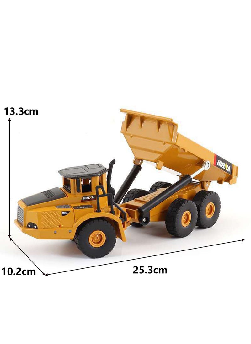Children's Engineering Vehicle Model Toys 1/50 Engineering Vehicle Model(Engineering dump truck)