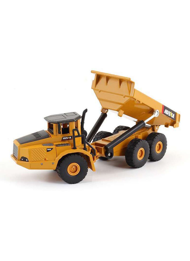 Children's Engineering Vehicle Model Toys 1/50 Engineering Vehicle Model(Engineering dump truck)