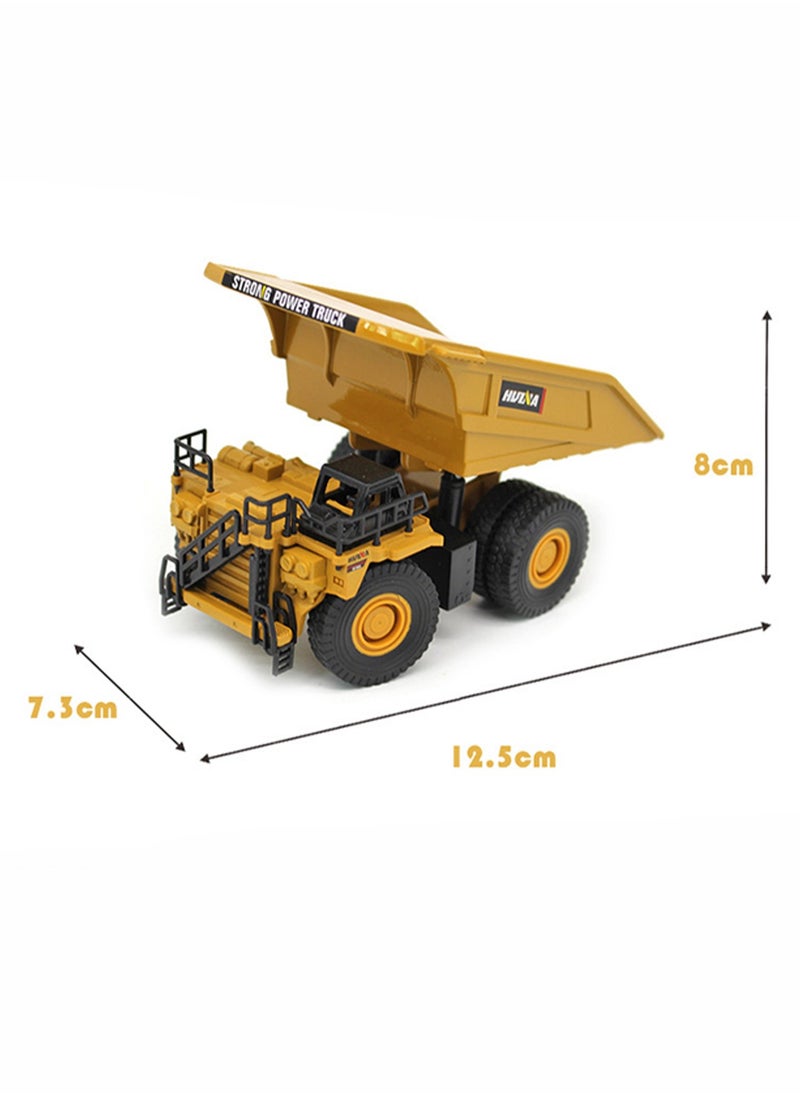 Children's Engineering Vehicle Model Toys 1/50 Engineering Vehicle Model(Large Dump Truck)