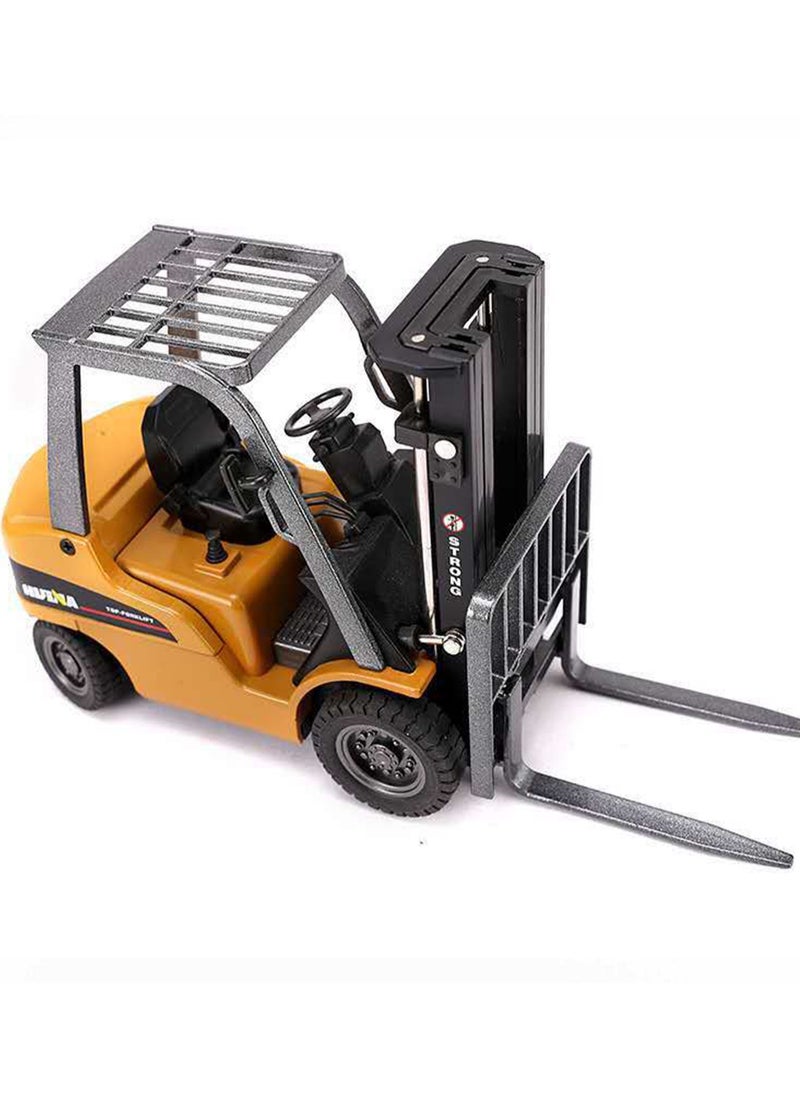 Children's Engineering Vehicle Model Toys 1/50 Engineering Vehicle Model(Engineering Forklift)