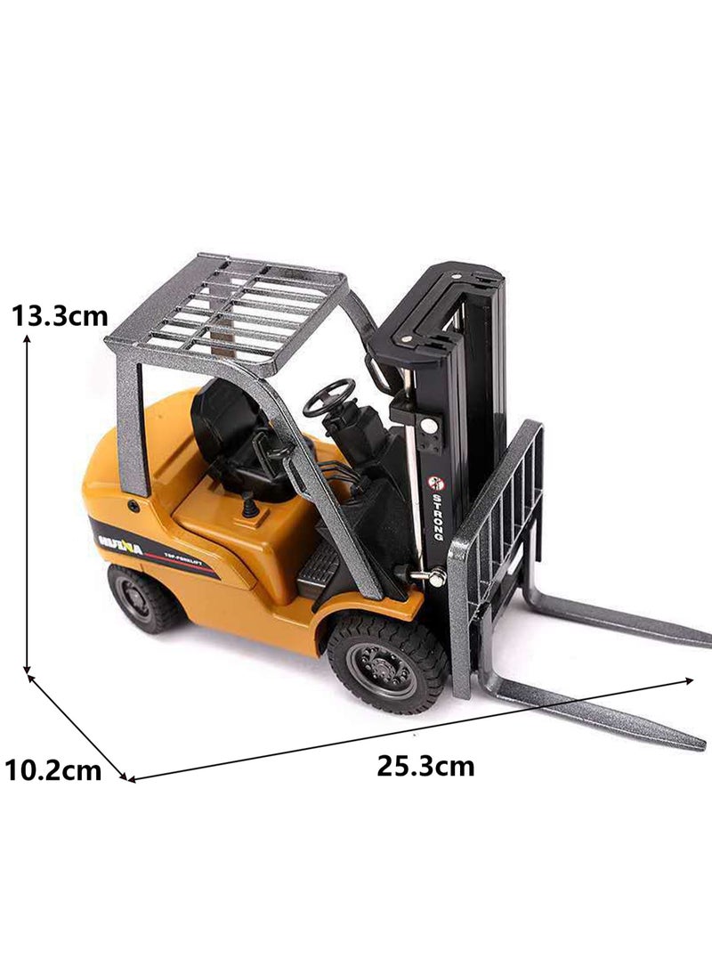 Children's Engineering Vehicle Model Toys 1/50 Engineering Vehicle Model(Engineering Forklift)