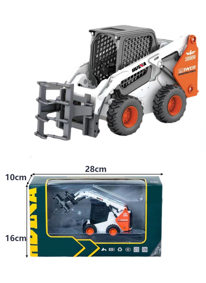 Children's Engineering Vehicle Model Toys 1/50 Engineering Vehicle Model(Heavy Duty Tracked Alloy Loader)
