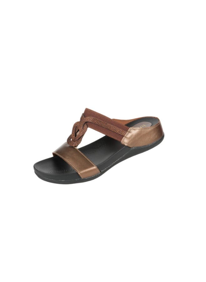 092-3008 Michelle Morgan Ladies Casual Sandals 414RJ274 Bronze