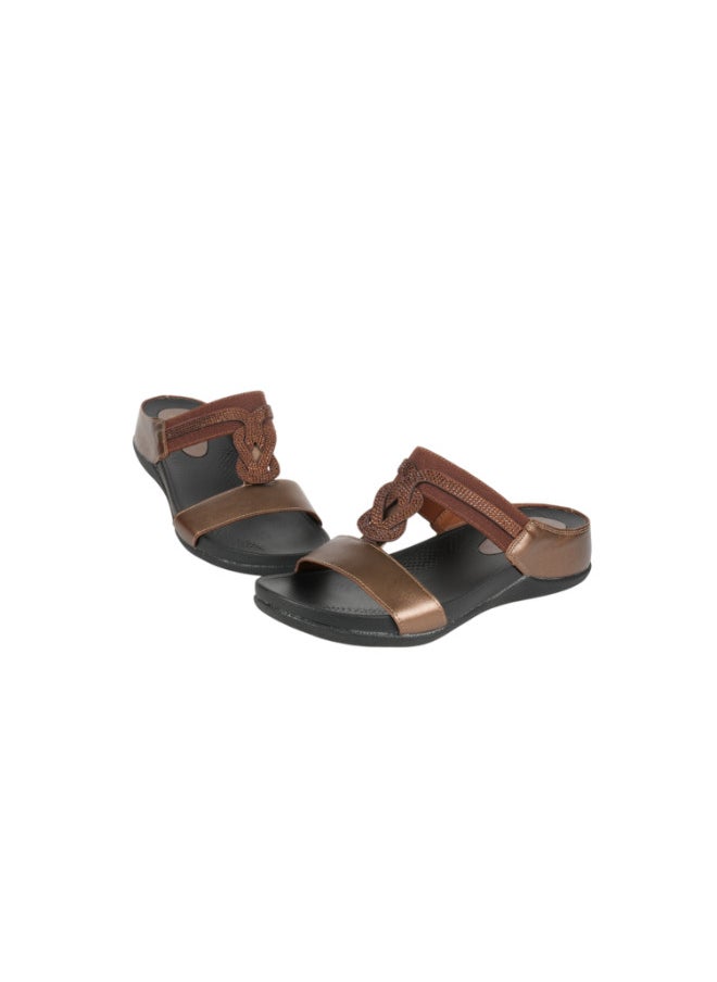 092-3008 Michelle Morgan Ladies Casual Sandals 414RJ274 Bronze