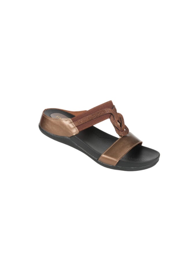 092-3008 Michelle Morgan Ladies Casual Sandals 414RJ274 Bronze