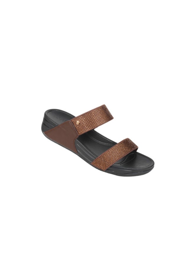 092-3020 Michelle Morgan Ladies Casual Sandals 414RJ67A Coffee